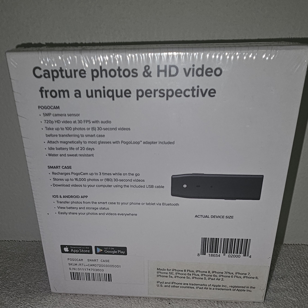 Wearable Camera - Black - Picture 2 of 3